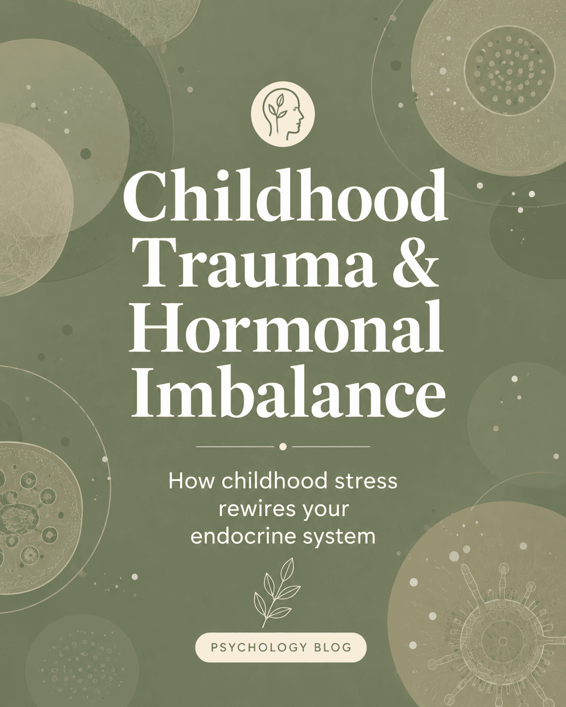 The cortisol-insulin pathway, the HPA axis, and how chronic childhood stress produces the exact hormonal profile of PCOS. The research nobody connected. #PCOS #trauma