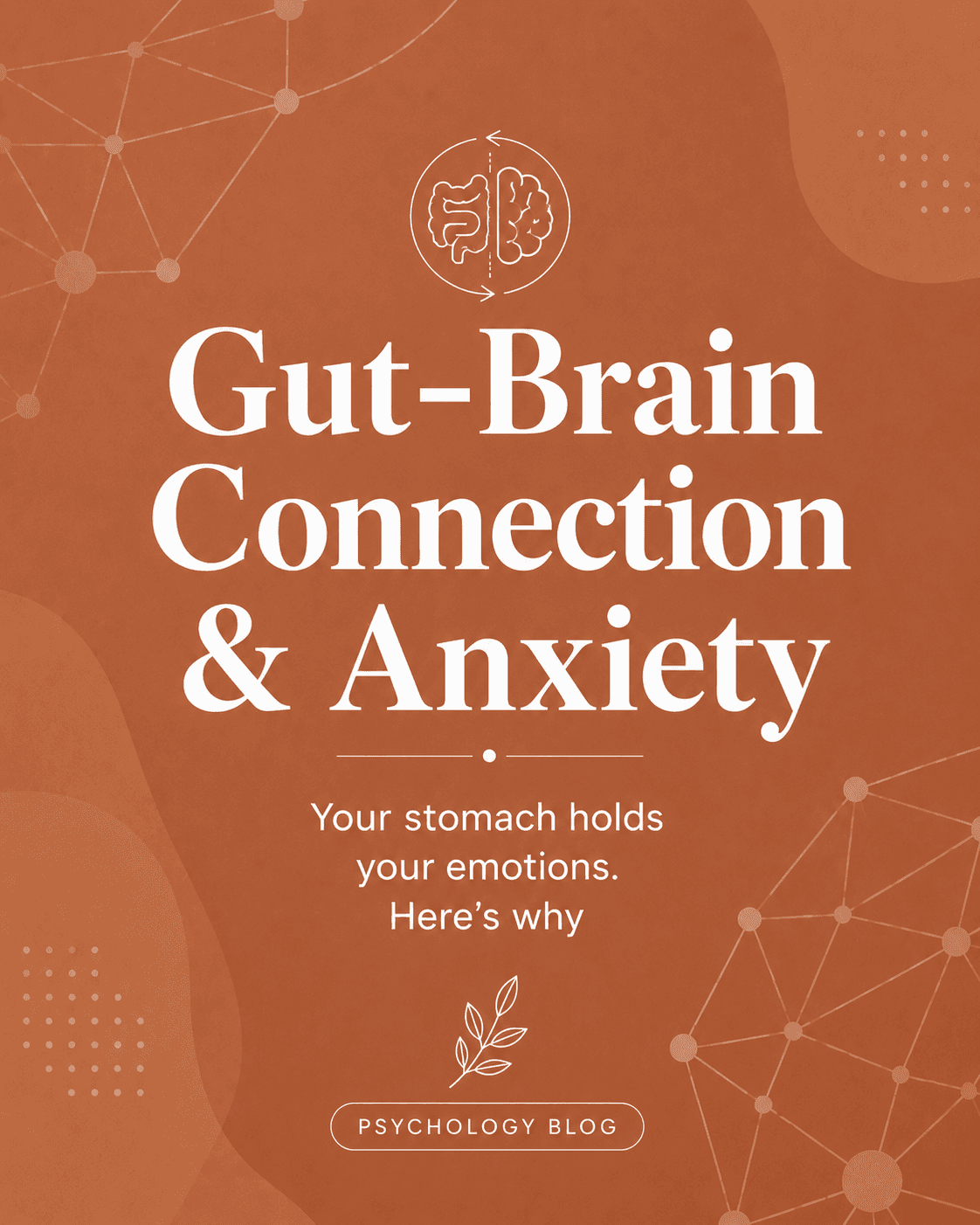 The vagus nerve, the enteric nervous system, the microbiome. Your gut knew before you did. The neuroscience of anxiety living in your stomach. #anxiety #guthealth