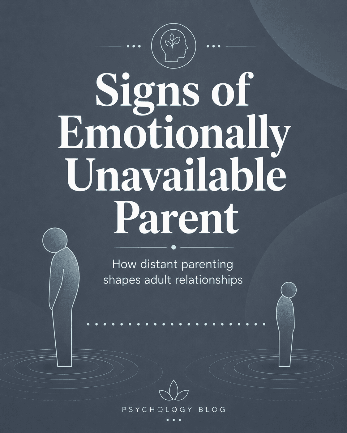 The parent was in the room. That's why it took 30 years to understand something was missing. The 8 specific signs. #emotionalneglect #attachment #trauma